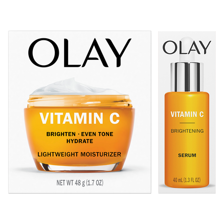 Save $8.00 on ONE Olay Vitamin C Facial Moisturizer, Eye or Serum (excludes mini/trial/travel size).