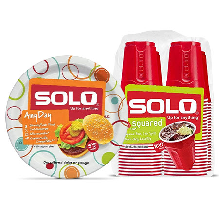 Save $3.50 on any TWO (2) Solo Plates, Bowls or Cups (excluding BOLD HOLD plates)