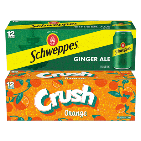 Save $1.00 on any TWO (2) Crush and/or Schweppes Multipacks