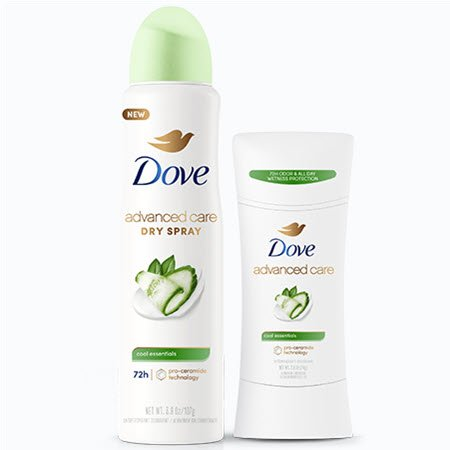 Save $2.00 on any ONE (1) Dove Deodorant Single Count Dove 2.6oz Stick or 3.8oz Spray (excludes 24hr Invisible Solid)