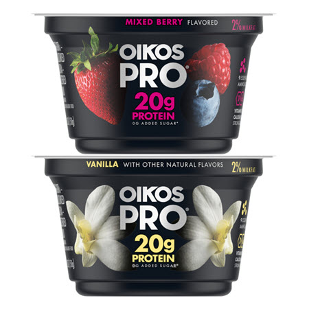 Save $0.75 on any THREE (3) Oikos® Pro 5.3oz.