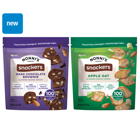 Save $1.00 on any ONE (1) Nonni's Bakery Snackers Almond Cookie Crisps