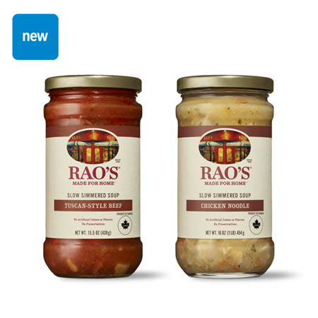 Save $1.00 on any TWO (2) Rao's Made for Home Soup