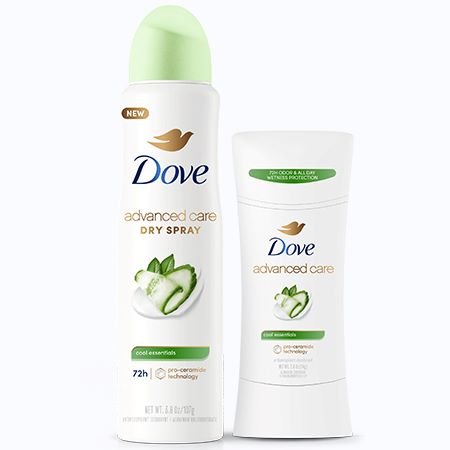 Save $2.00 on select Dove Deodorant Single Count Stick or Spray