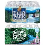 Save $3.12 on Poland Spring and Deer Park 24-Pack
