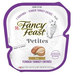 Save $1.45 on Purina Fancy Feast Petites Cat Food Dual Pack