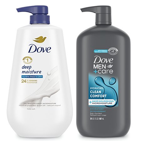 Save $6.00 on 2 Dove OR DMC Pumps