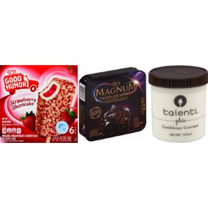 Save $1.00 on Talenti, Magnum, Klondike, Good Humor, and Breyers