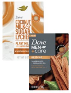 Save $2.00 on Dove and Dove Men+ Care Single Bar