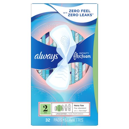 Save $1.50 on Always Menstrual Care Pads