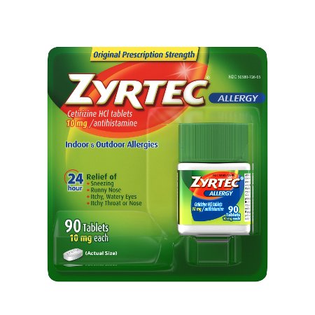 Save $5.00 on Zyrtec Allergy Relief