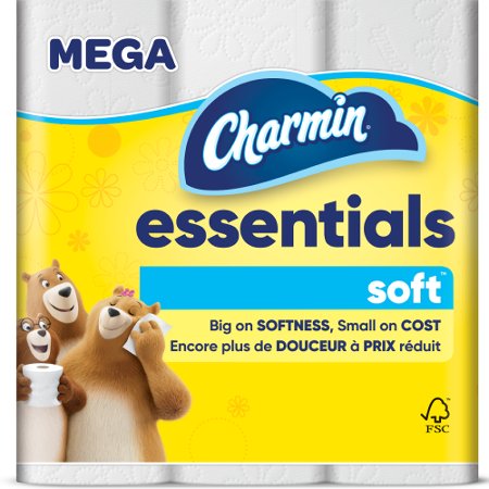 Save $0.50 on Charmin Essentials Tissue