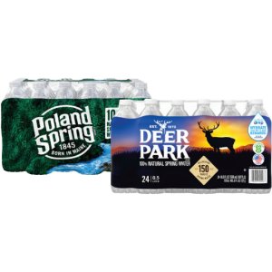 Save $2.00 on Poland Spring or Deer Park Water 24-Pack