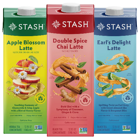 Save $1.00 on Stash Tea Latte Concentrates