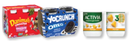 Save $1.00 on Danimals, YoCrunch or Dannon Activia