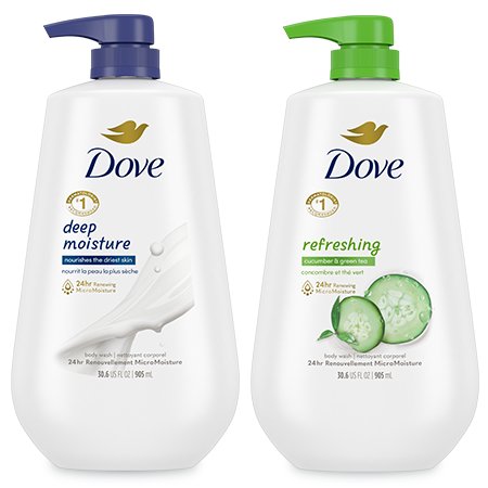 Save $3.00 on Dove Body Wash Pumps