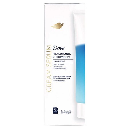 Save $2.50 on Dove Body Cream Serum