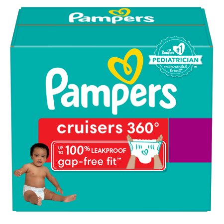 Save $5.00 on Pampers Cruisers 360 Diapers