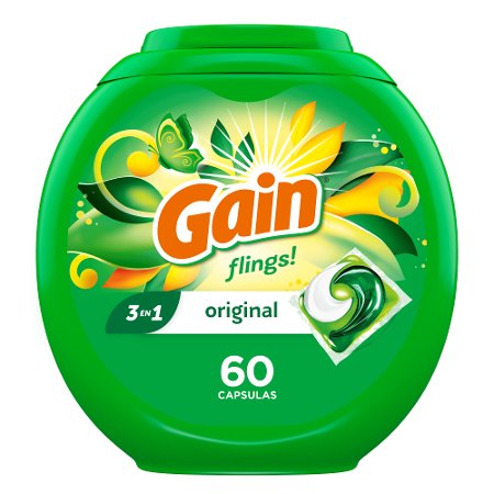 Save $3.00 on Gain Flings Laundry Detergent