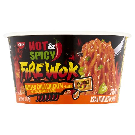 Save $1.00 on Nissin Fire Wok Asian Noodles