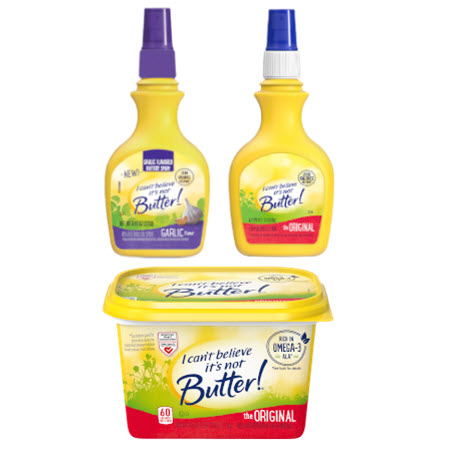 Save $1.50 on I Can't Believe It's Not Butter!