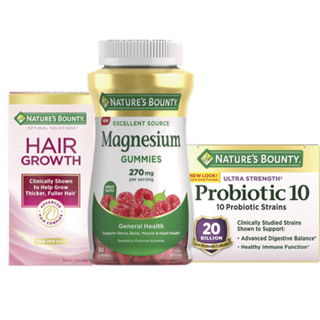 Save $2.50 on Nature's Bounty