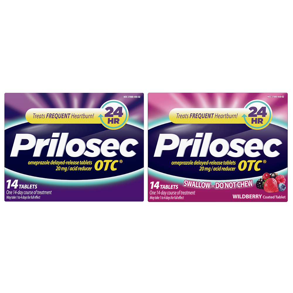 Save $2.00 on Prilosec OTC Heartburn Relief