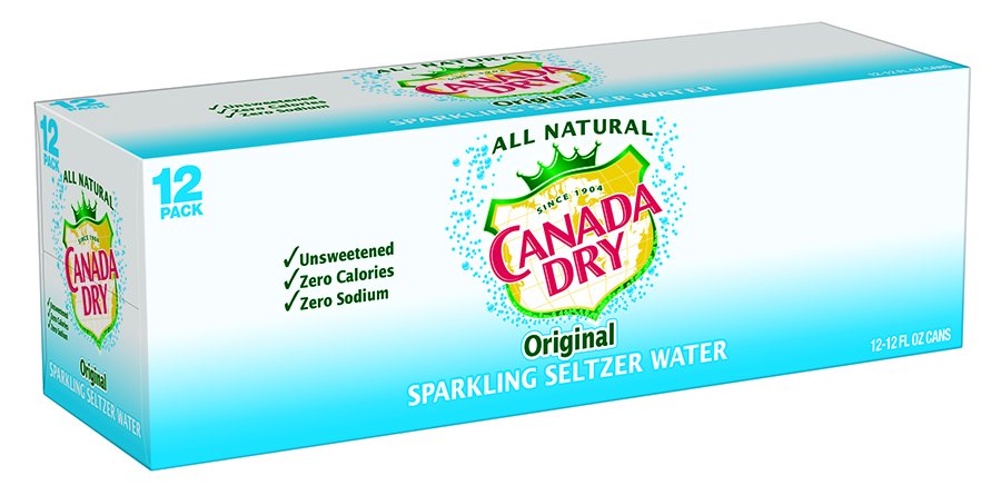 Save $5.00 on Canada Dry Seltzer 12-Pack