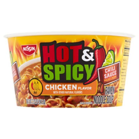 Save $1.00 on Nissin Hot & Spicy Soup Bowls