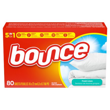 Save $1.00 on Bounce Fabric Sheets