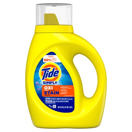 Save $0.50 on Tide Simply Laundry Detergent