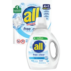 Save $2.00 on All Laundry Detergent