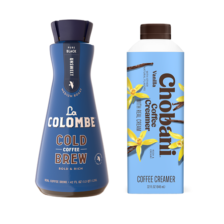 Save $0.98 on 2 Chobani® Creamer, Oatmilk or La Colombe Coffee