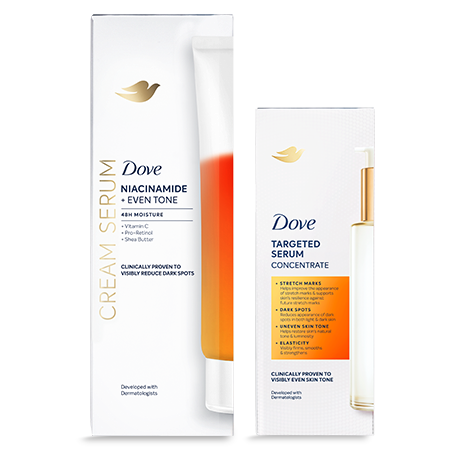 Save $2.00 on Dove Body Cream Serum