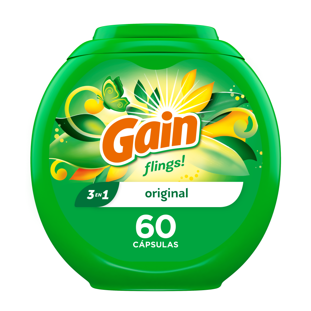 Save $3.00 on Gain Flings Laundry Detergent