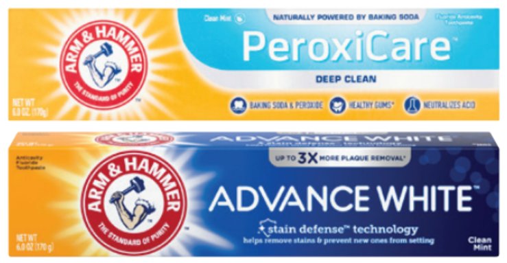 Save $1.50 on Arm & Hammer Toothpaste