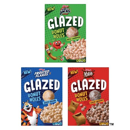 Save $0.75 on Kellogg's® Glazed Donut Holes Cereal