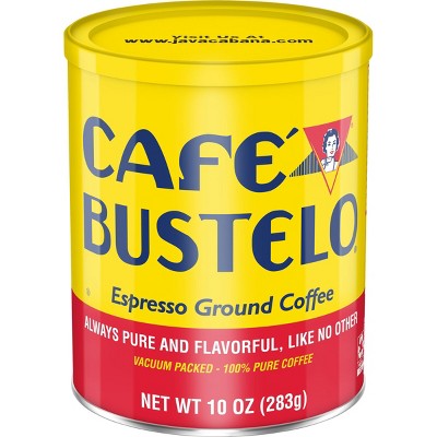 Buy 1, get 1 25% off Café Bustelo espresso dark roast ground coffee - 10oz