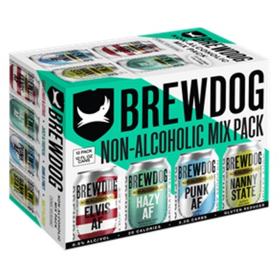 Earn a $5.00 rebate on the purchase of ONE (1) BrewDog Non-Alcoholic Mix Pack 12-pack.
A rebate from BYBE will be sent to the email associated with your account. Maximum of five eligible rebates.