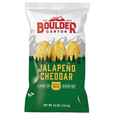 25% off Boulder canyon jalapeño cheddar potato chips