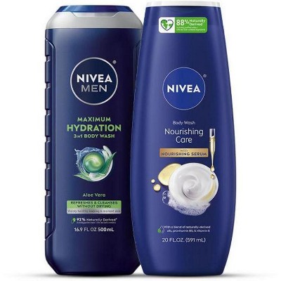 SAVE $2.00 on any* ONE (1) NIVEA® Women’s or Men’s Body Wash *Excludes trial and travel sizes