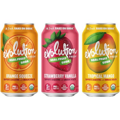 Save $0.75 On ONE (1) Evolution Fresh Real Fruit Soda