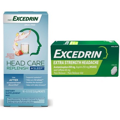 Save $3.00 on ONE (1) EXCEDRIN 100ct or larger or Head Care 16ct or larger