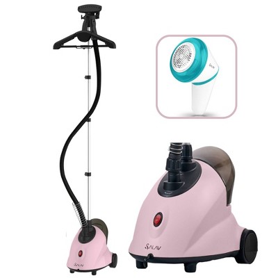 10% off SALAV full size garment steamer & triple blade fabric shaver bundle