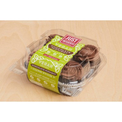 $0.5 off 4-ct. Just desserts vegan chocolate cupcake