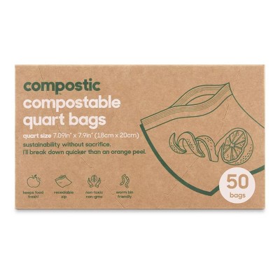 Buy 1, get 1 50% off select Compostic 100% compostable bags - 50ct