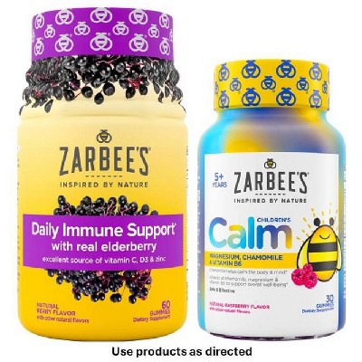 Save $3.00 on ONE (1) Zarbee's Elderberry Immune Gummy OR Children's Calm Gummy product