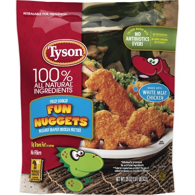 15% off Tyson nuggets & patties