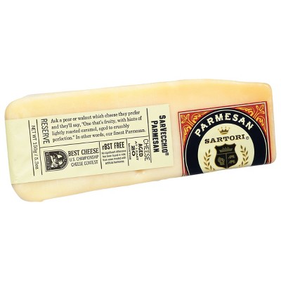 $6.49 price on Sartori Sarvecchio parmesan cheese wedge - 5.3oz