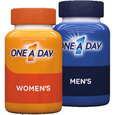 Save $3.00 on any ONE (1) One A Day® multivitamin 65ct - 100ct